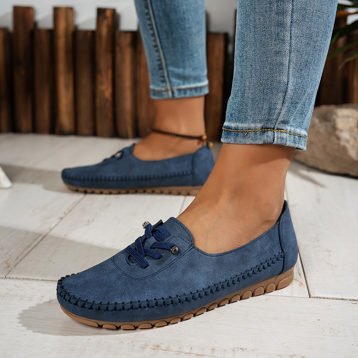 Orthelia – Mocassins souples à soutien intégral pour pieds sensibles