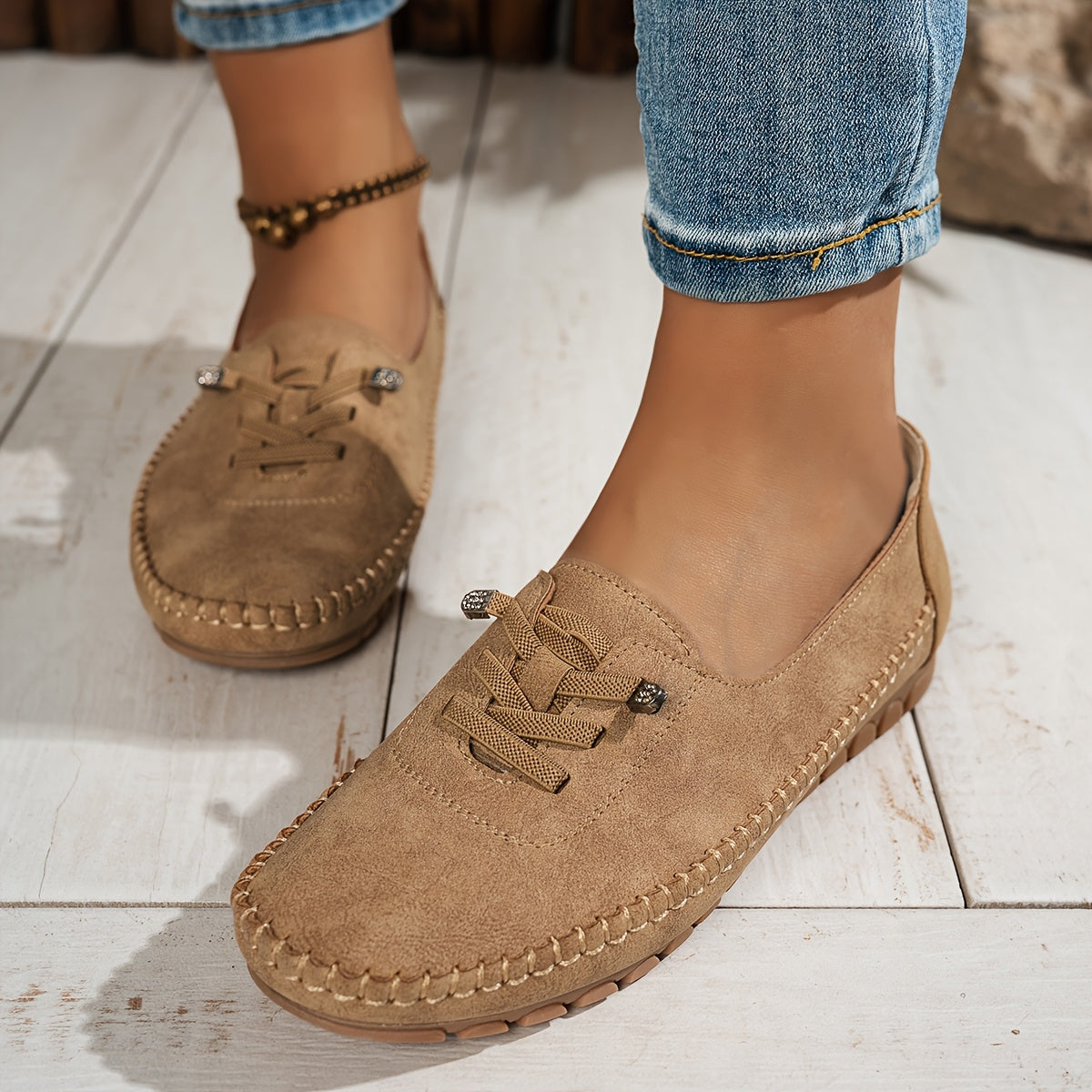 Orthelia – Mocassins souples à soutien intégral pour pieds sensibles