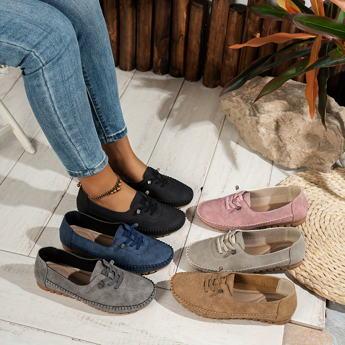 Orthelia – Mocassins souples à soutien intégral pour pieds sensibles