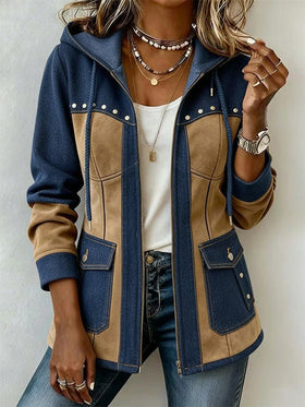 Bleu Marine / Beige